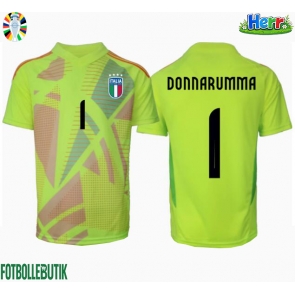 Italien Gianluigi Donnarumma #1 Målvakt Hemmatröja EM 2024 Kortärmad